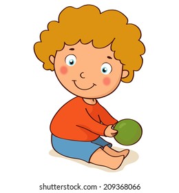 Curly Hair Boy Images, Stock Photos & Vectors  Shutterstock
