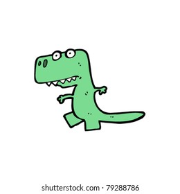 little cartoon dinosaur