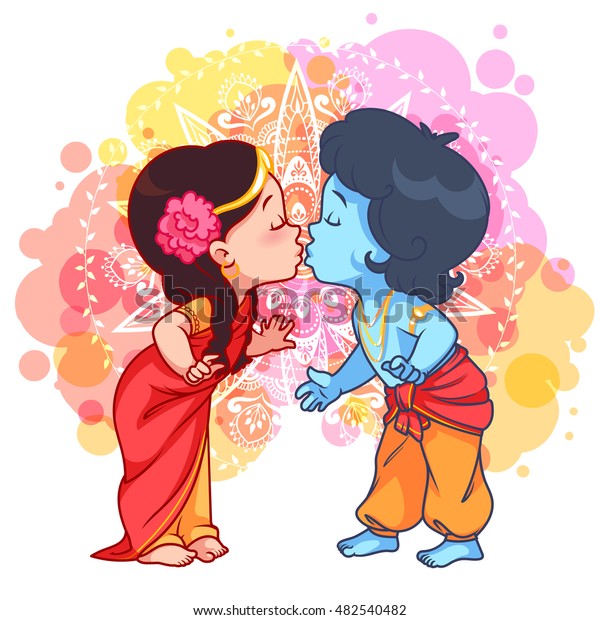 Featured image of post Cute Radha Krishna Cartoon Images Hd Polish your personal project or design with these krishna transparent png images make it even more personalized and more attractive