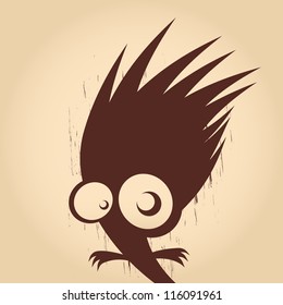 little cartoon monster