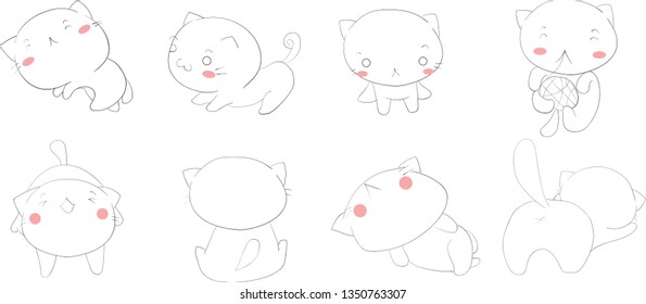 Little cat cute