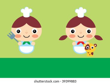 little chef greeting