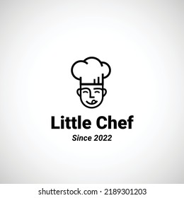 Logo de Little Chef, sencillo, mínimo
