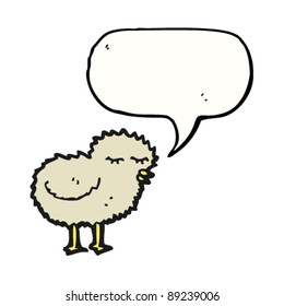little chick cartoon