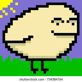 Little chick vector illustration