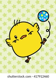 Little Chicken Vector
