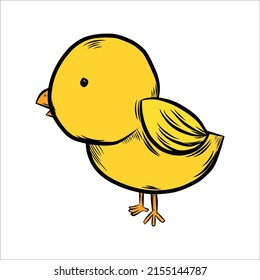  Little Chicks vector art. Vector Design Download.