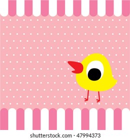little chicky greeting