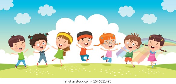 Children Cartoon Images, Stock Photos & Vectors | Shutterstock