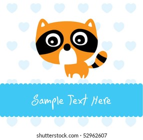 little civet greeting tag