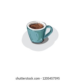 Pequeña taza de café