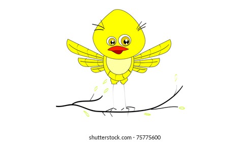 little comic cartoon animal. beautiful vector illustration.