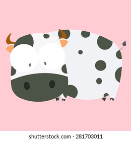 little cow cartoon