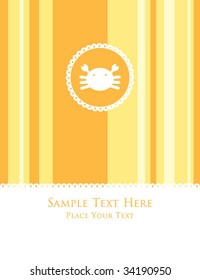 little crab card