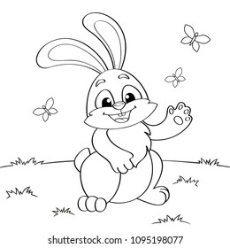 Download Bunny Coloring Book Images Stock Photos Vectors Shutterstock