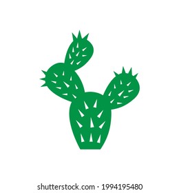 little cute cactus vector illustration design eps.10