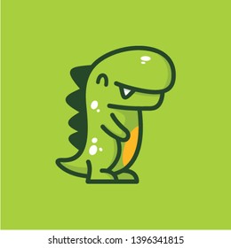 Little cute dinosaurs illustration/logo/mascot. Good for kids and parenting industries