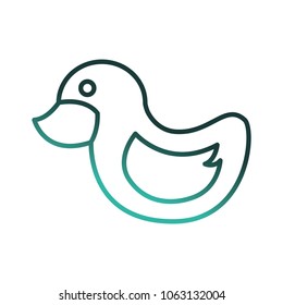 little cute duck icon