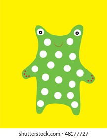 little cute frog