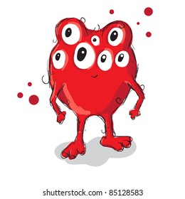 Little cute monster