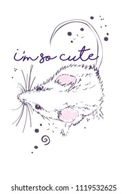 little cute mouse