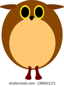 Little cute owlet with big eyes