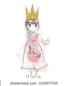 little cute princess
