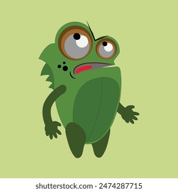 Little Dangerous Monster Vector design  