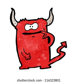 little devil cartoon