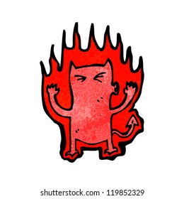 little devil cartoon