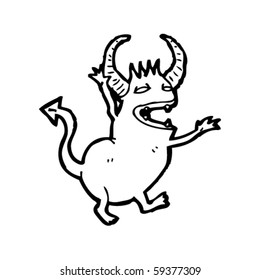 little devil cartoon