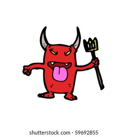 little devil cartoon