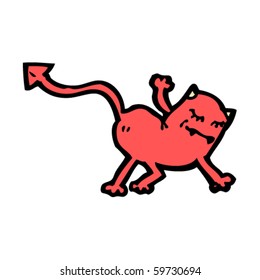 little devil cartoon
