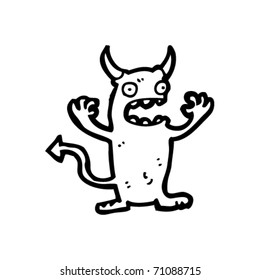 little devil cartoon
