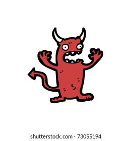 little devil cartoon