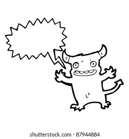 little devil cartoon