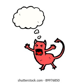 little devil cartoon