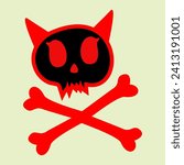 Little Devil vector can use in t-shirt, poster etc