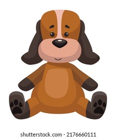 little dog stuffed toy icon