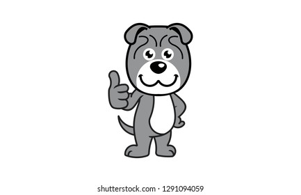 Little Dog Vector