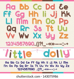 Little Dolly funny kid font.