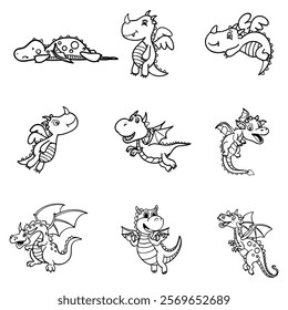 little dragon icon a symbol of creativity and strength