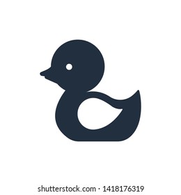 Little duck icon,Vector and Illustration. 