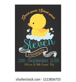 Little Duck Invitation