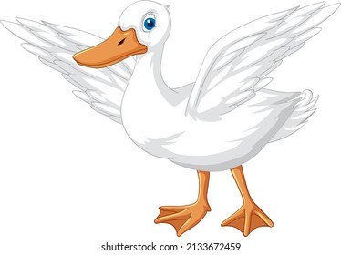 3,404 Duck with wings spread Images, Stock Photos & Vectors | Shutterstock