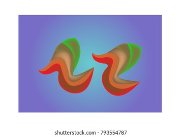 little dug abstract background poster or anything else