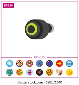 Little earphone icon