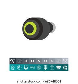 Little earphone icon