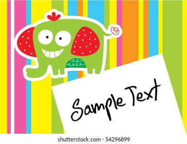 little elephant card