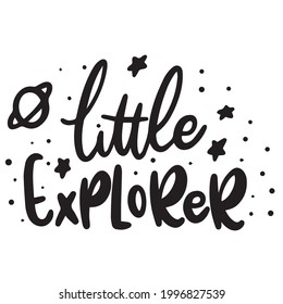 little explorer background inspirational positive quotes, motivational, typography, lettering design